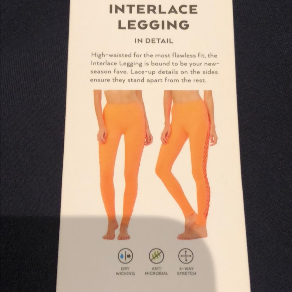 Alo Yoga Interlace Legging Rich Navy SM
